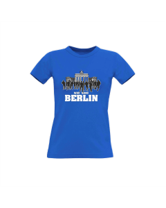Girly-Shirt "WIR SIND BERLIN" blau