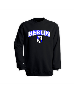 Sweat-Shirt "BERLIN" schwarz