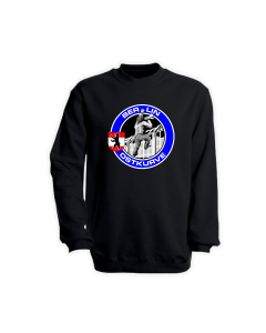 Sweat-Shirt "BERLIN OSTKURVE Capo" schwarz