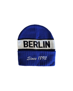 Wollmütze mit Krempe "BERLIN - Since 1892"