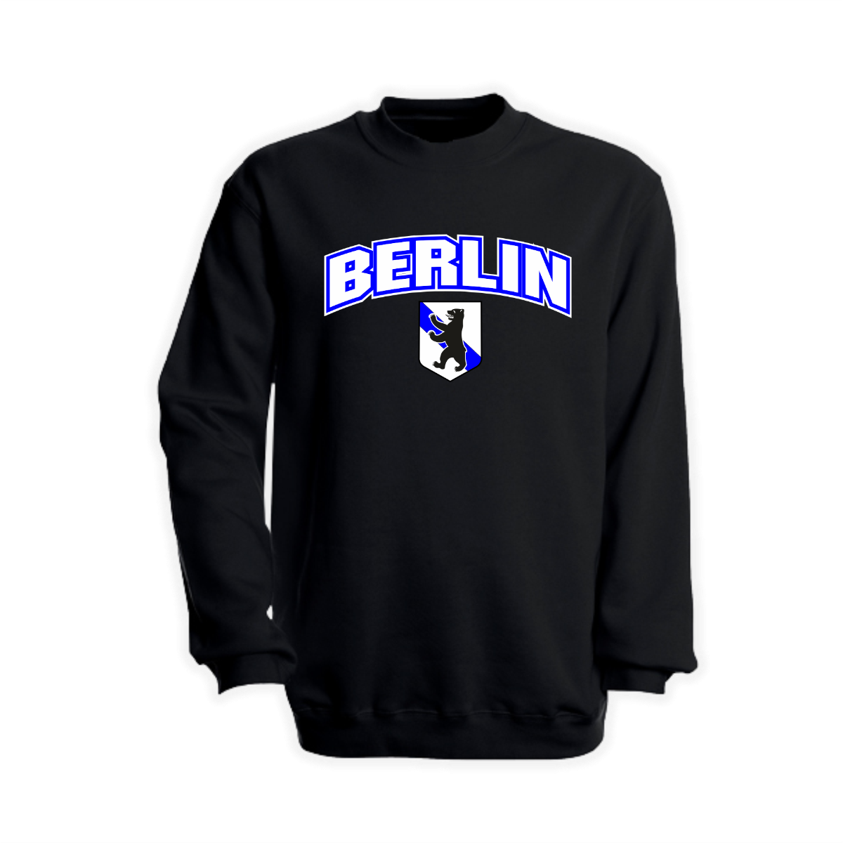 Sweat-Shirt "BERLIN" schwarz