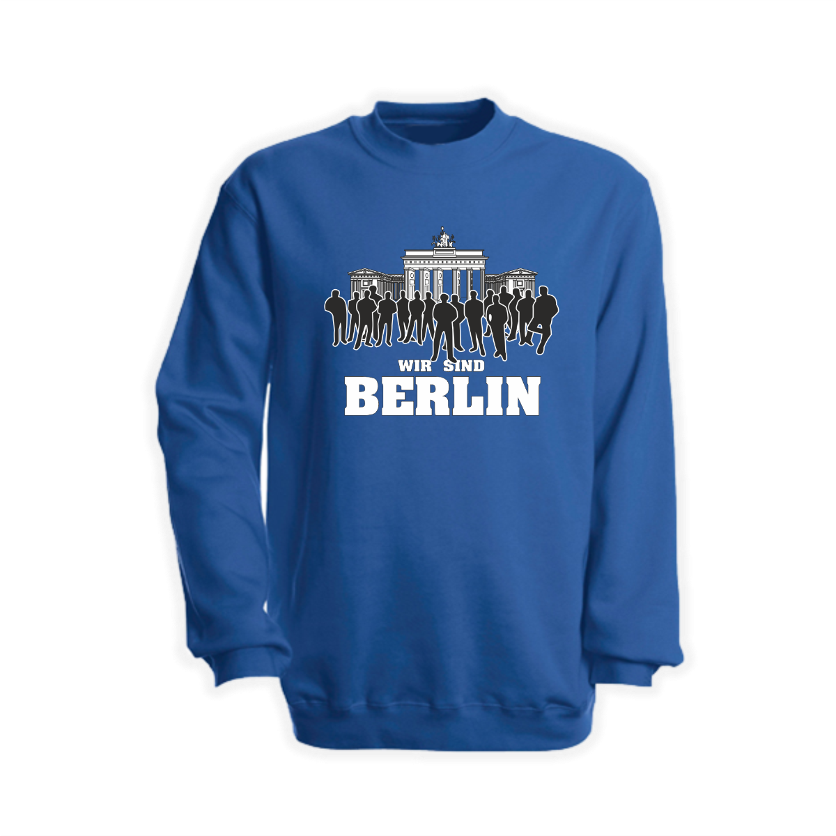 Sweat-Shirt "WIR SIND BERLIN" blau